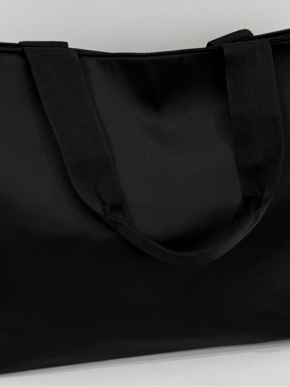 Victoria's Secret Black Tote with Crystal VS Logo - Picture 3 of 6